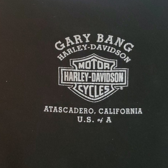 Girly style Harley Davidson t-shirt. - Picture 2 of 4